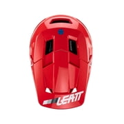 Leatt MTB Gravity 10 Full Face Bicycle Helmet with Breakaway Visor, Fire (XL)