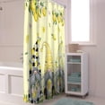 thumbnail image 3 of Tropical Lemon Gnome Shower Curtain, Summer Fruit Shower Curtain Set with Hooks, Spring Summer Waterproof Fabric Shower Curtains for Bathroom Decor, 72x84 Inch Bath Curtain, 3 of 6
