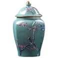 thumbnail image 1 of GUOOL Pot de Fleurs en Céramique Pot de Thé Conteneur Bonbons Centre de Table L, 1 of 9