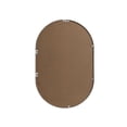 thumbnail image 4 of Elegant Decor Metal Frame Oval Mirror 20x30 Inch in Silver, 4 of 12