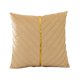 thumbnail image 1 of Lujosa funda de almohada de terciopelo 60x60cm con cuero de oro para sofá cama y sala de estar, 1 of 3