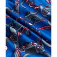 thumbnail image 5 of Quad Seven Boys Pajama Set Breathable Button Down Sleep Shirt and Pajama Shorts Sleepwear Set 2 Piece, 5 of 7