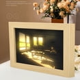 thumbnail image 1 of Cadre Photo Lumineux à LED, Peinture Lumineuse Décorative Simulée Moderne pour Intérieur, 1 of 7