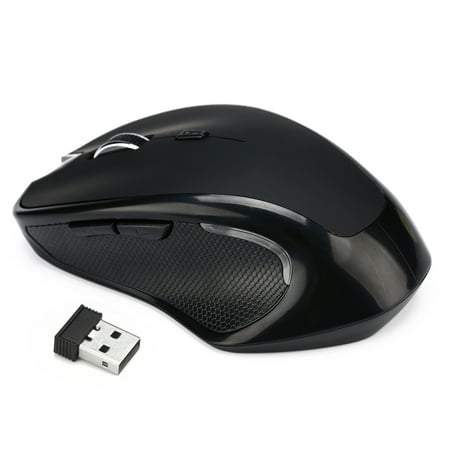 2.4 GHz sans fil 2400DPI/CPI 6D bouton Souris USB2.0 noir optique ...