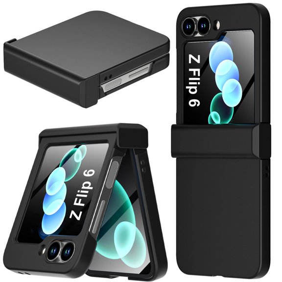 AICase For Samsung Galaxy Z Flip 6 5G Case Ultra Slim Flip6 Hard Hinge Protection Cover