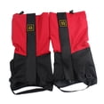 thumbnail image 3 of cubrir piernas,Cubierta impermeable para exteriores, piernas,protección,Calentadores de pierna caminar,caminar,escalar,acampar,Snow Ski Travel Shoes Soledad Polainas para cubrir piernas, 3 of 10