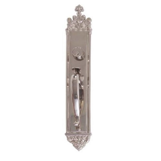 Brass Accents D04-P564J-SGR-610 Single Deadbolt Set 2.75 in. Backset - Highlighted Brass