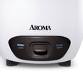 thumbnail image 5 of AROMA® 14-Cup (Cooked) / 3Qt. Rice & Grain Cooker, White, New, ARC-747G, 5 of 5
