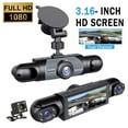 thumbnail image 1 of Daily Mix Store 4 Channel Car Dash Cam HD 1080P WiFi DVR Video Driving Recorder Night Visi YNK, 1 of 9