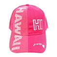 thumbnail image 5 of ISLAND CREW HAWAII CAP: Hi Hawaii W/ Island Logo, Hot Pink, 5 of 7