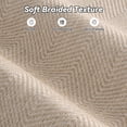 thumbnail image 2 of SIXHOME 17"x24" Bathroom Rugs Non Slip Bath Mat Rubber-Backing Wove Braided Absorbent Bath Rugs Machine Washable Thin Bathroom Mats Fit Under Door Soft Quick Dry Bathroom Rugs Beige, 2 of 8