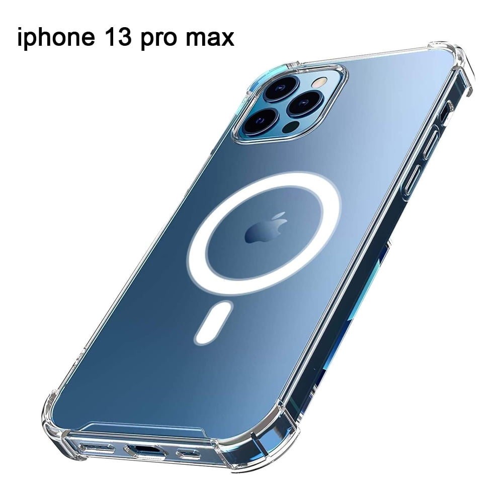 Clear Magnetic Phone Case for iPhone 12-13 Pro Max Algeria Ubuy