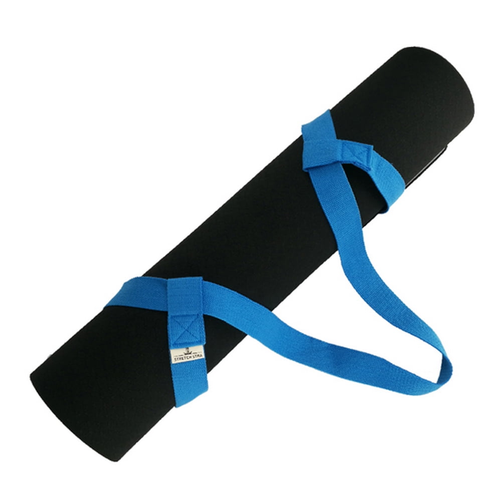 Bluelans Durable Yoga Mat Cotton Sling Carry Strap Belt 