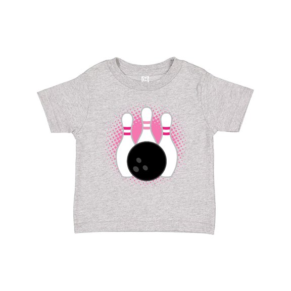 Inktastic Bowling Pins Cute Bowler Girls Toddler T-Shirt