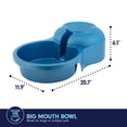 thumbnail image 2 of Cuenco de agua Petmate Big Blue Outdoor 18.9L para mascotas, 2 of 5