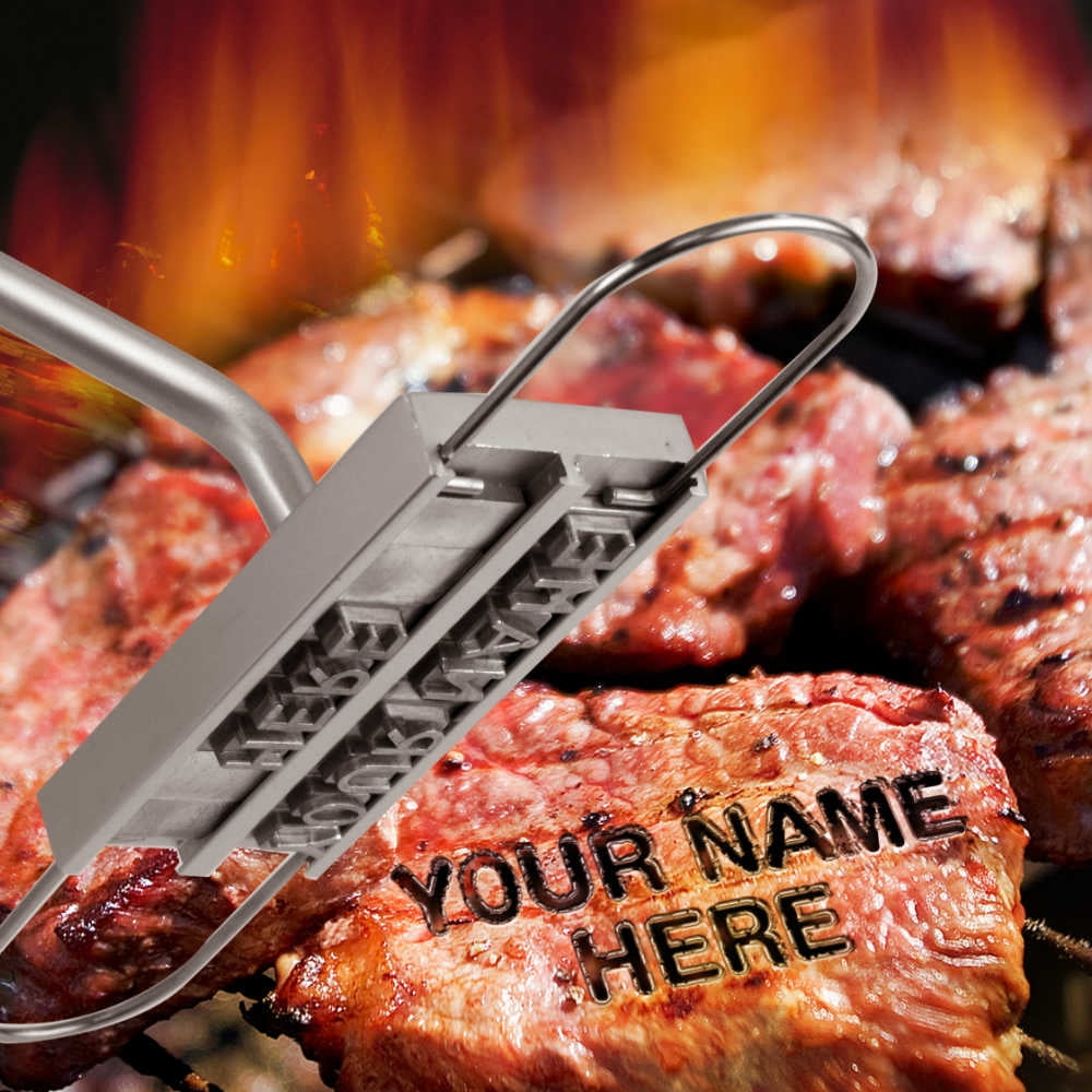 Personalized BBQ Branding Iron