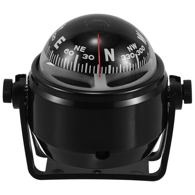 Miangastore Dash Mount Compass Car Compass Boat Compass Truck Compass Multi-Functional Navigation Guide Ball for Outdoor Marine Use (Without Light)