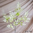 thumbnail image 7 of Artificial Faux Plant Fresh Spring Leaf Stem 37" Tall, 7 of 7