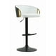 thumbnail image 1 of Banco Alto Ajustable con Respaldo y Descansabrazos | Base Metálica | EKE para Barra Bar Cocina, 1 of 5
