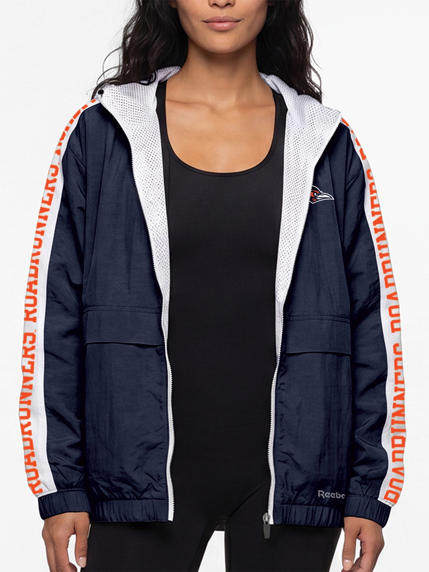Texas San Antonio Roadrunners Reebok Womens Colorblocked Full Zip Jacket