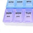 thumbnail image 6 of Hot Sale 7 Day Weekly Pill Medicine Box Holder Storage Container Case Portable, 6 of 7