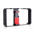 thumbnail image 1 of Universal Phone Camera Cage with photo or record 1/4 Screw Portable Photo Equipment Handheld Stabilizer Smartphone Cellphone Holder, 1 of 9