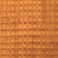 thumbnail image 1 of Ahgly Company Indoor Square Abstract Orange Contemporary Area Rugs, 7' Square, 1 of 1
