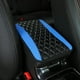 thumbnail image 4 of Reposabrazos de coche cómodo con bordado tridimensional de cuero PU, almohadilla de control central antideslizante, accesorios para coche para hombres y mujeres, 4 of 5