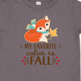 thumbnail image 4 of Inktastic October Favorite Color is Fall Girls Toddler T-Shirt, 4 of 5