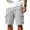 Light Gray_#05, variant on Sewkxo Mens Casual Sweat Shorts Drawstring Elastic Waist Athletic Workout Gym Jogger Shorts with 4 Pockets,Black S