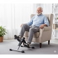 thumbnail image 3 of Mini Exercise Bike Pedal Exerciser with LCD Monitor for Leg and Arm Exercise Visit the Stanz Store, 3 of 9