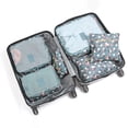 thumbnail image 5 of Travel Suitcase Organizer Bag Set, 6 Pack Packing Cubes for Clothes and Laundry, Portable Dustproof Storage Pouch Set for Business Trips, 5 of 7