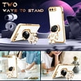 thumbnail image 3 of for iPhone 7 Plus/iPhone 8 Plus Case Astronaut Cute for Women Girls Girly Unique White Phone Cases with Astronaut Hidden Stand Kickstand 6D Design Cover for iPhone 7Plus/8Plus 5.5 inch, 3 of 11
