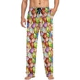 thumbnail image 3 of CROPD Men's Pajama Pants Sleepwear Pajama Pant with Pockets Lounge Pajama Bottoms for Men, 3 of 7
