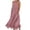 Pink, variant on VBVC Women's V-Neck Cotton-Linen Maxi Dress,Summer Sleeveless Beach Dress For Women,Ladies Ruffle Hem Dress with Pockets,White,S-2XL