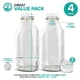 thumbnail image 2 of Botella de Vidrio para Leche para tu Hogar 1L con Tapa (Paquete de 4) + Accesorios, 2 of 6