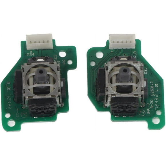 HUGFEGWE Joystick 3D pour Wii U, Joystick Analogique Gauche & Droit 3D de Remplacement pour Manette Wii U U2536-3501