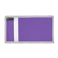 thumbnail image 2 of JIALIOU Nylon Trifold Card Wallet with ID Window Zipper Pocket for Men Women Teen Purple, 2 of 7