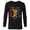 Black, variant on Marvel Avengers Christmas Family Trip Merry & Bright Sister - Long Sleeve T-Shirt for Men - Customized-White