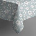 thumbnail image 5 of Pioneer Flower Floral Print Pattern Square Tablecloth, Waterproof Wipeable Spillproof Washable Table Cover for Home Kitchen Party and Daily Decor 42"x42", 5 of 6