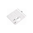 thumbnail image 2 of 2 Pcs Cabinet Hinge Repair Brackets, Hinge Repair Plate with Screws, Furniture Hinge Repair Kit, for Wood Furniture, Kitchen, Cupboard, 2 of 5