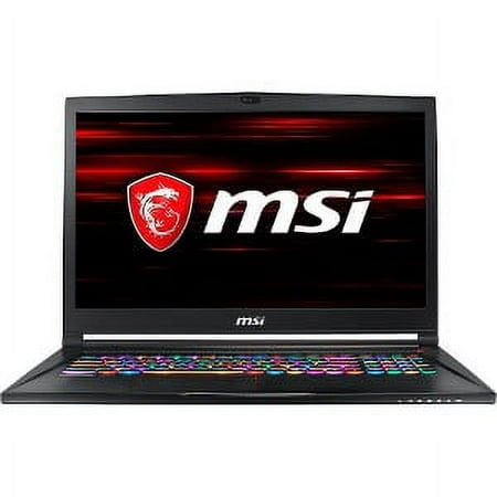 MSI GS73 Gaming Laptop 17.3", Intel Core i7-8750H, NVIDIA GeForce GTX 1070 8GB, 256GB SSD + 2TB HDD Storage, 16GB RAM, Stealth-016