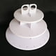 thumbnail image 2 of Soportes de pastel de taza de tres capas, soporte de piruleta redondo extraíble, mesa, boda, cumpleaños, vacaciones, fiesta, herramientas de decoración para hornear Yuarrent JJ13140-00, 2 of 7