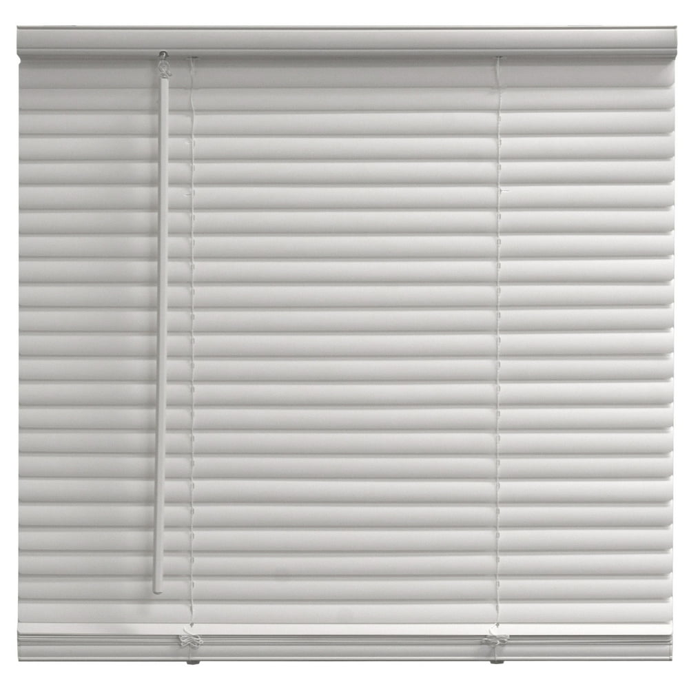 Mainstays Cordless 1" Vinyl Light Filtering Blinds, 47" Width x 64