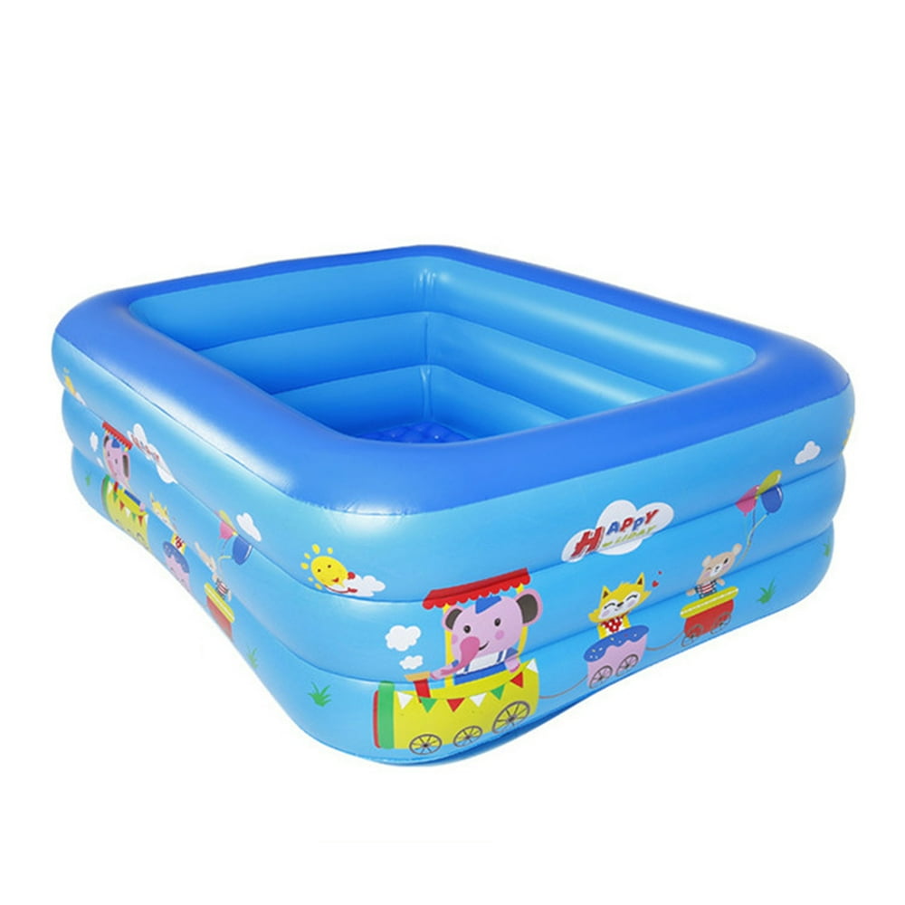 Inflatable Swimming Pool Household Blow Up Pool Thickened Inflatable Ball Pit for Children