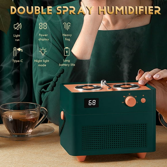 Humidifier USB Mini Humidifier Home Office Silent Humidifier Humidifiers for Bedroom Up to 65% off!