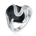thumbnail image 3 of IKemiter R667 Silver plated new design finger ring for lady, 3 of 6