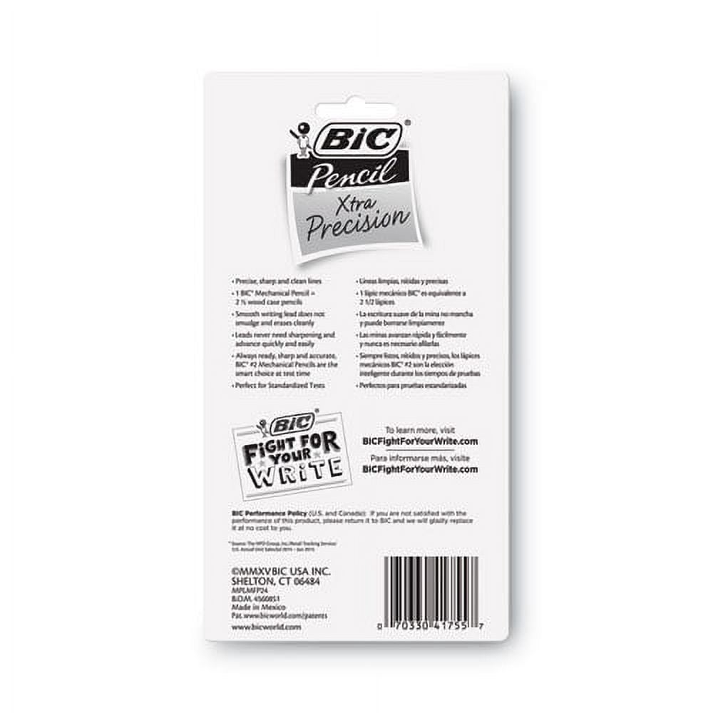 Xtra-Precision Mechanical Pencil Value Pack, 0.5 Mm, Hb (#2.5), Black Lead, Assorted Barrel Colors, 24/pack | Bundle of 2 Packs