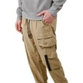 thumbnail image 5 of Brooklyn Cloth Men's Stretch Twill Utility Pants, Stylish, Comfortable, Khaki, Small, 5 of 5