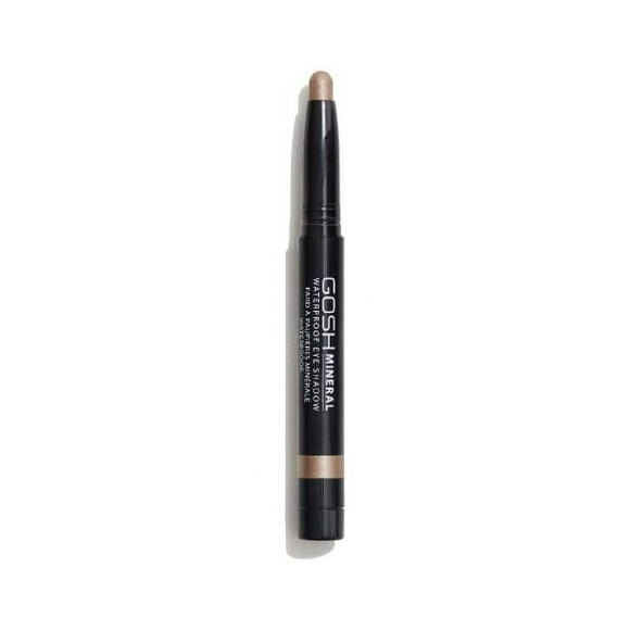 GOSH - Mineral Waterproof Eye Shadow - 002 Golden Brown, Waterproof/PERFUME FREE